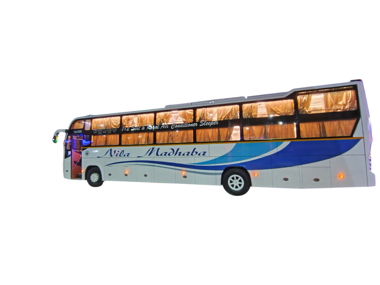 Luxury Bus Right Side View